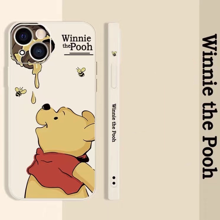 Soft Case Motif Beruang Pooh Untuk Iphone 13 12 11 Pro Max X Xs Max Xr 7 8 Plus Se2020