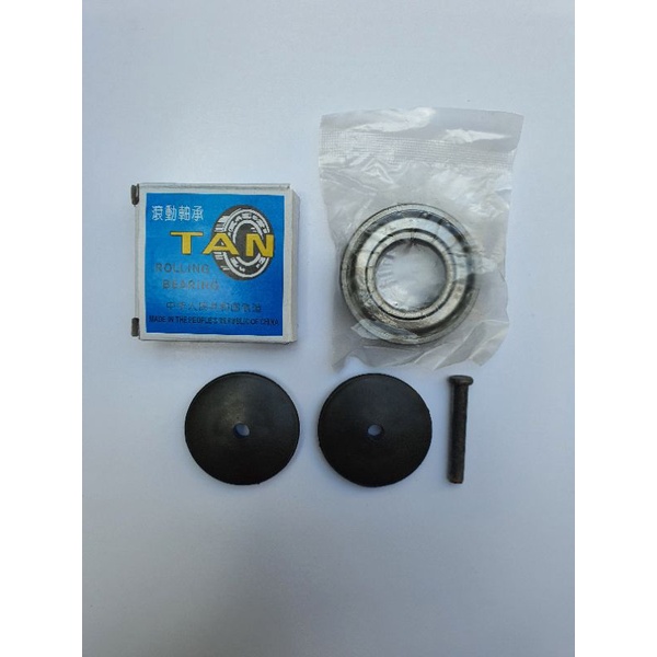Paket Bearing TAN 6204 Polos 6205 ZZ + Tutup + Paku Servis Roda Laher Lahar Kolaher Kolahar Klaker P