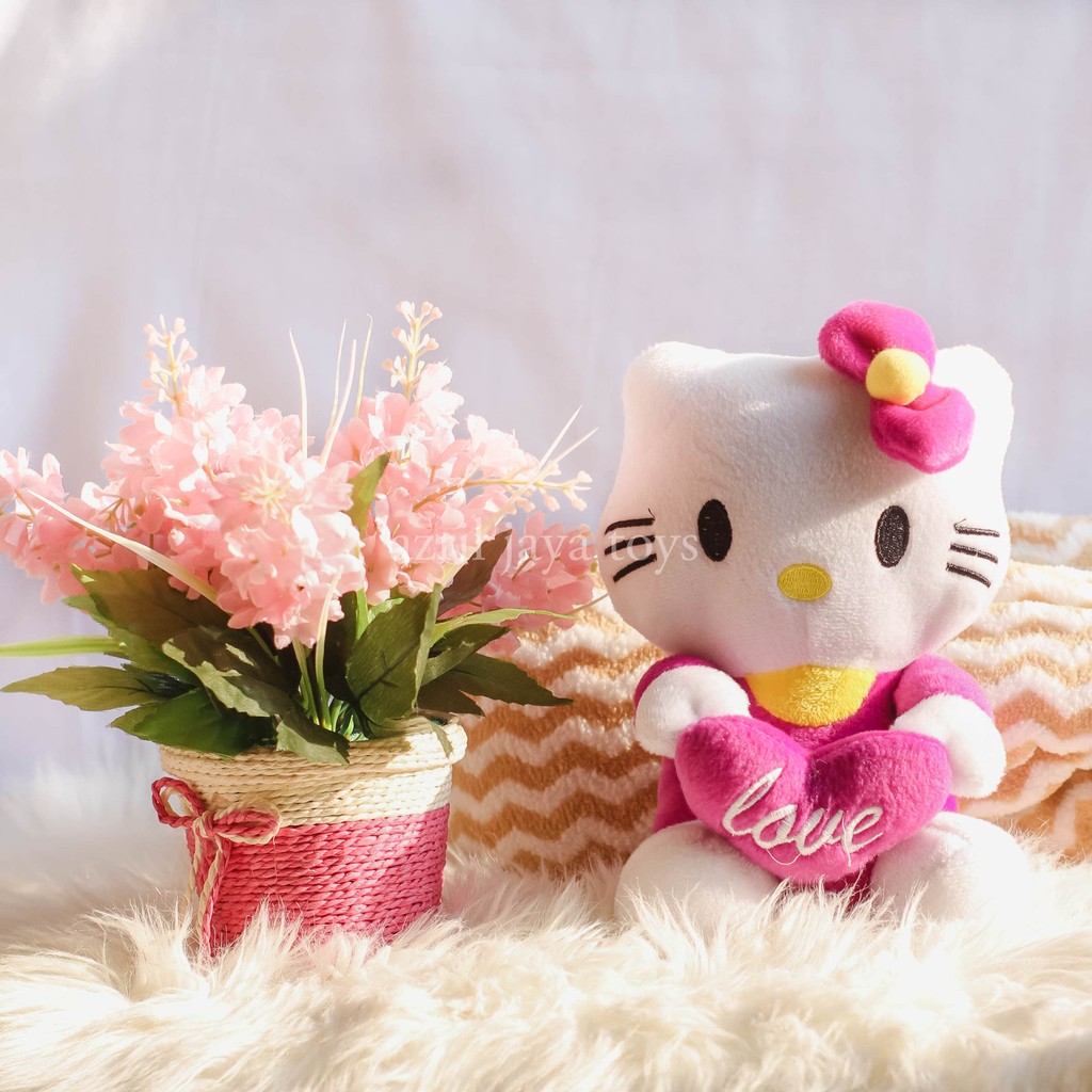 Boneka Hello KIty Love murah Kualitas Import standar SNI