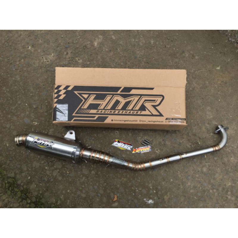 knalpot supra125, Kharisma, slincer terbaru ,by HMR RACING EXHAUST