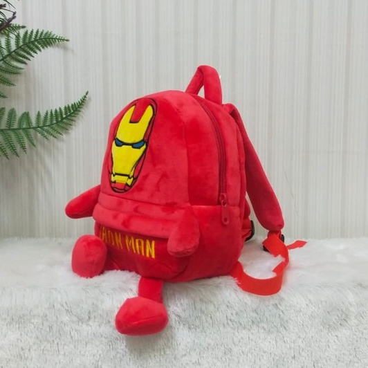 Tas Ransel Anak Cowok Avanger Batman Kapten Superman Spiderman ironman/Backpack Anak Paud/Kado Tas Anak/Tas Lucu