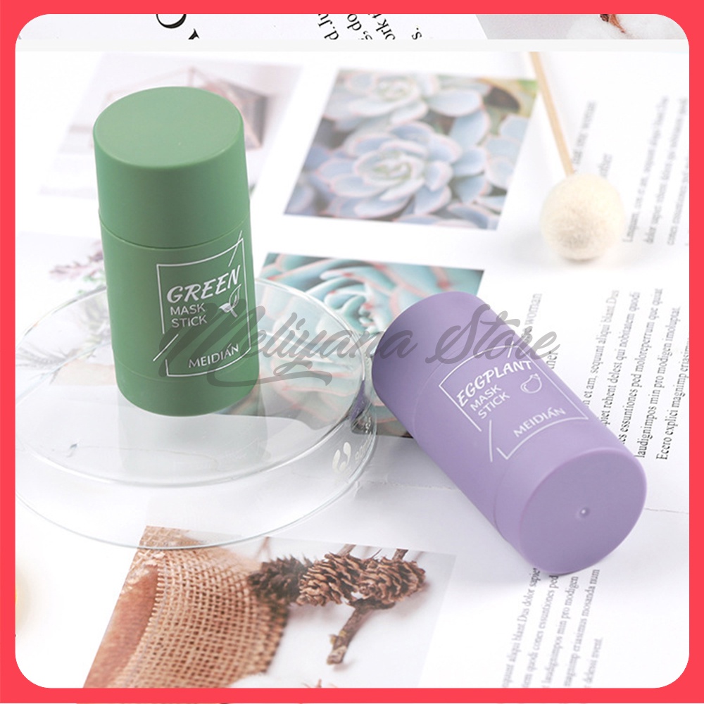 ORIGINAL Greentea Mask Stick Meidian /  Masker Komedo / Jerawat Bruntusan
