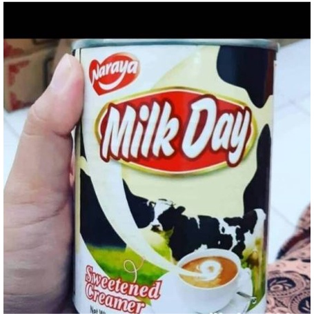 

Susu Kental Manis Naraya Milk Day Plain 500 gram SKM Putih Kaleng