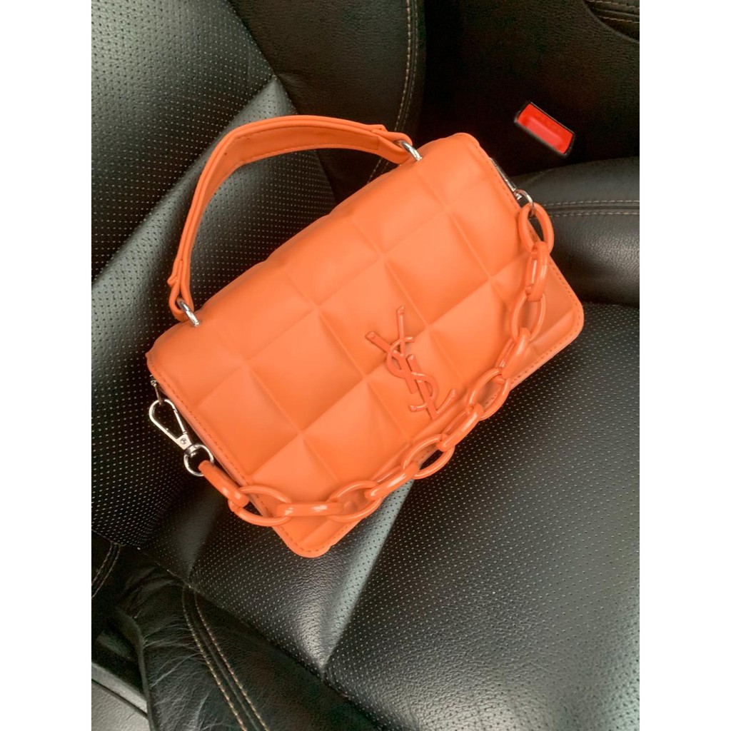 BJ31218 BLACK/GREEN/KHAKI/ORANGE/PINK/RED TAS TALI RANTAI IMPOR TAS WANITA FASHION IMPORT MODIS ELEGAN TERMURAH TERLARIS TERBARU BAGSTORE JAKARTA TAS BATAM LT1218 ELJ5219 CR7381