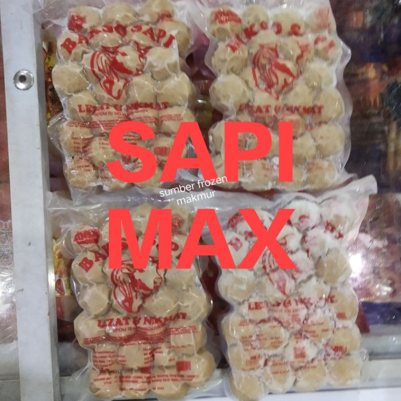 

bakso sapi 350 max choice sumber frozen makmur