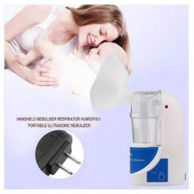 Ultrasonic Nebulizer Humidifier Alat Bantu pernapasan Genggam