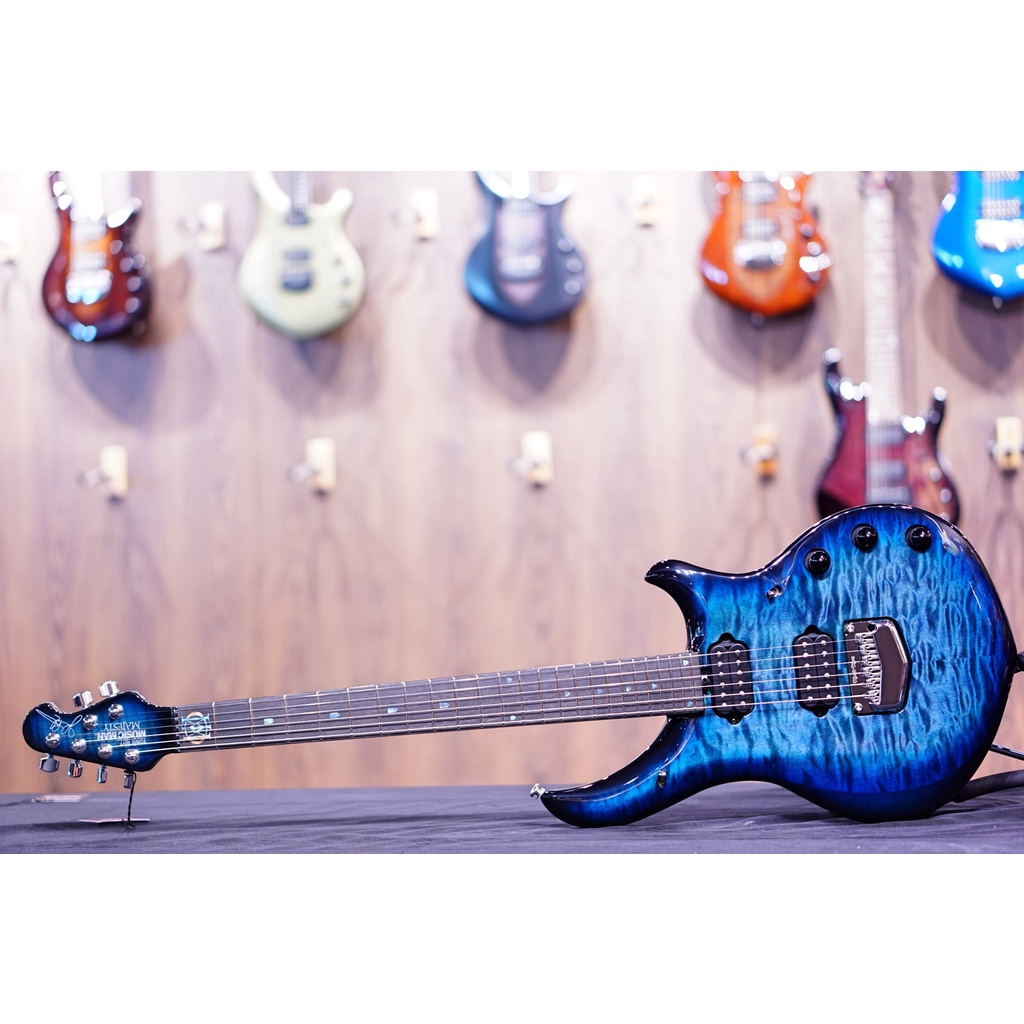 Ernie Ball Music Man John Petrucci Majesty Electric Guitar - Hydrospace with Ebony Fingerboard M014770