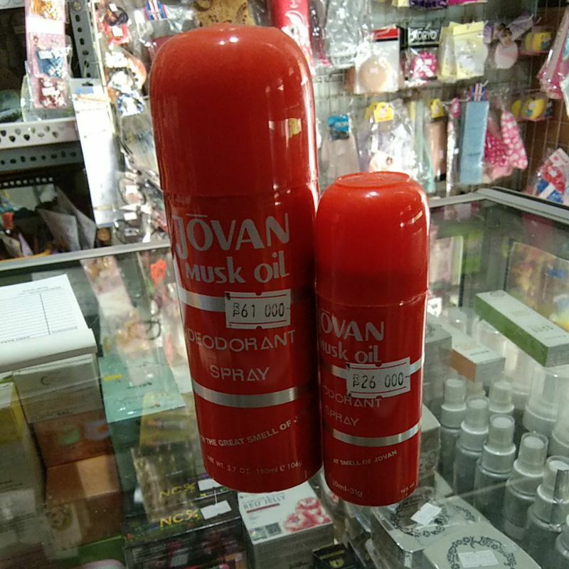 JOVAN MUSK OIL DEODORANT SPRAY