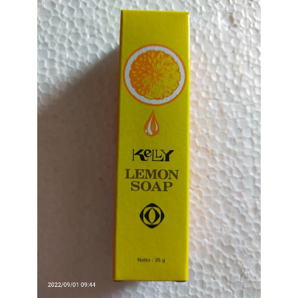 KELLY LEMON SOAP 15gr/25gr/75gr (sabun wajah)