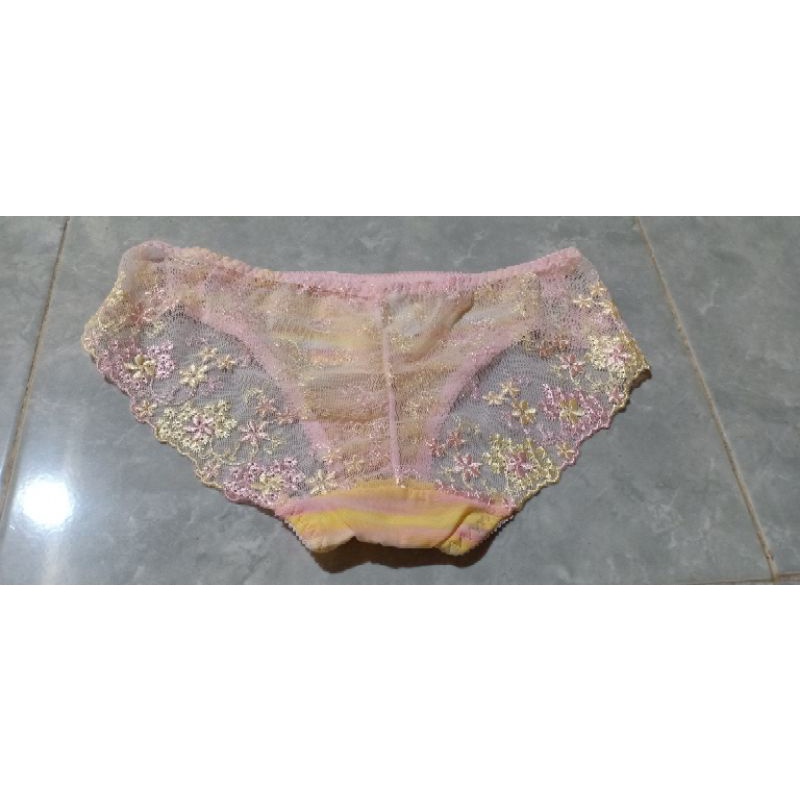 14 aneka macam model Celana dalam thongs g string wanita motif leopard macan tutul semi transparant model tali dan non tali cewe wanita