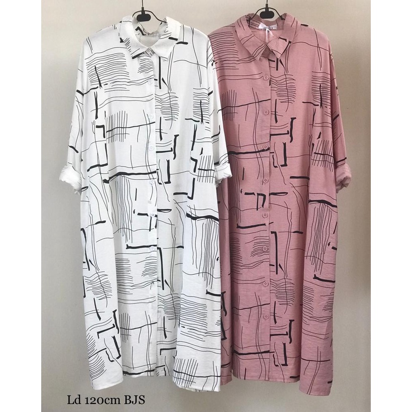 LONG TUNIK MOTIF UNIK IMPORT BJS