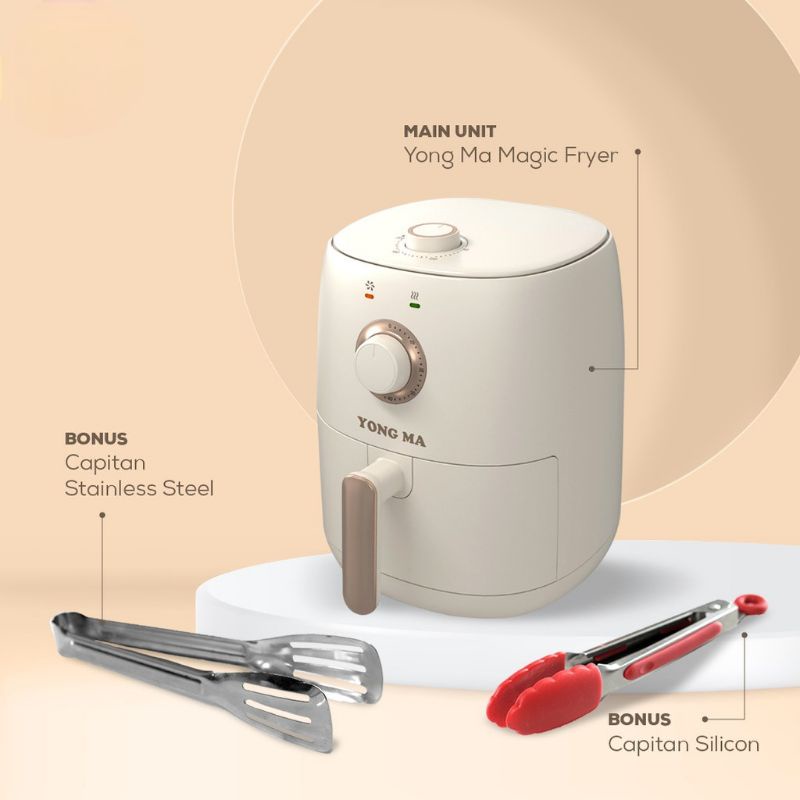 Air Fryer YONG MA 2.4 Liter YMF 101 - Magic Fryer YONG MA