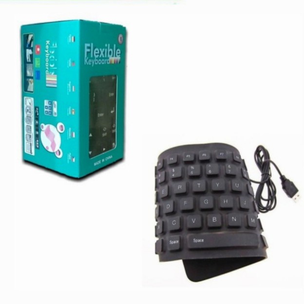 keyboard usb flexible gulung anti air / Keyboard Mini Flexibel Usb / Flexible Gulung