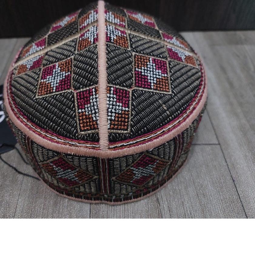 ♙ Peci Hamada / Peci Pakistan Bordir, Peci Pakistan Premium Full Bordir ♜