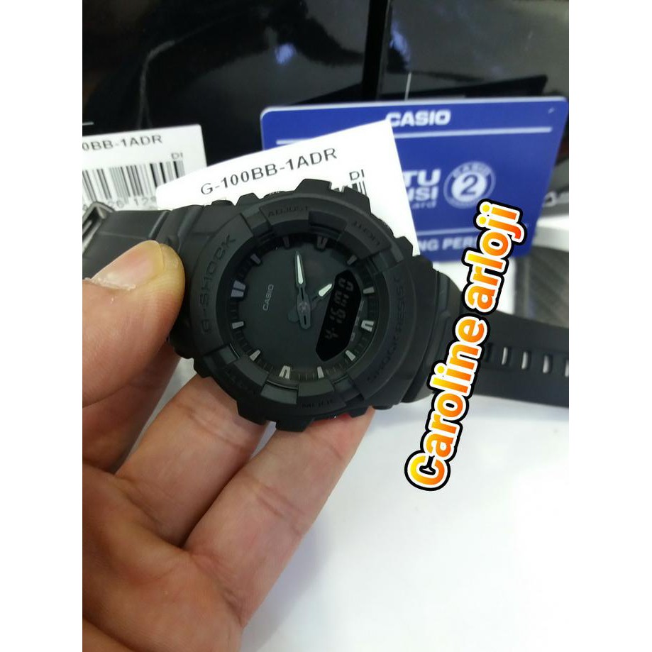 Super Sale JAM TANGAN PRIA CASIO G-SHOCK G-100BB-1ADR Ready Stock