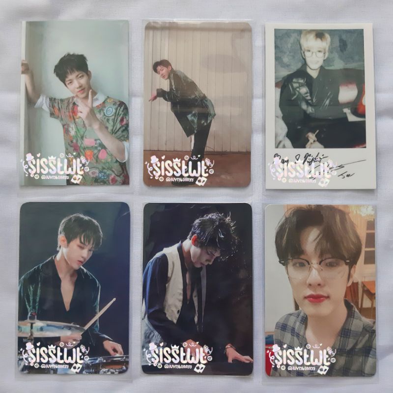 Photocard Polaroid Gravity Entropy SG18 Binder Day6 Jae Wonpil Dowoon