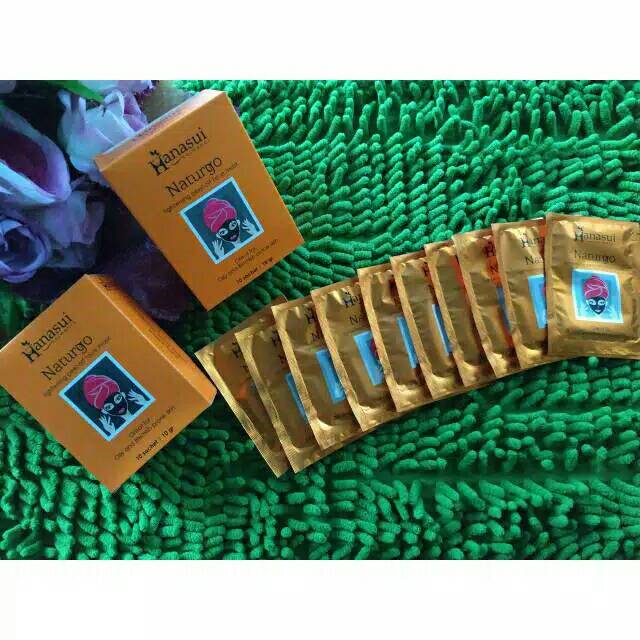 Masker Naturgo Hanasui /Masker  Hanasui ORIGINAL / Masker Lumpur Naturgo