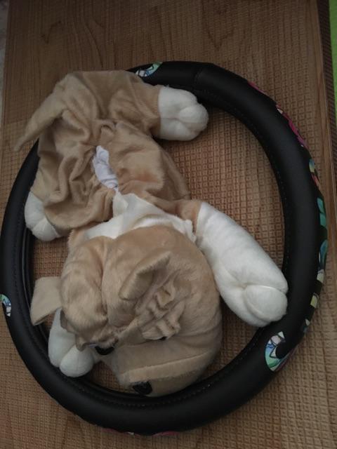 Kotak Tempat Sarung Tisu Tissue Anjing Doggy Shar Pei