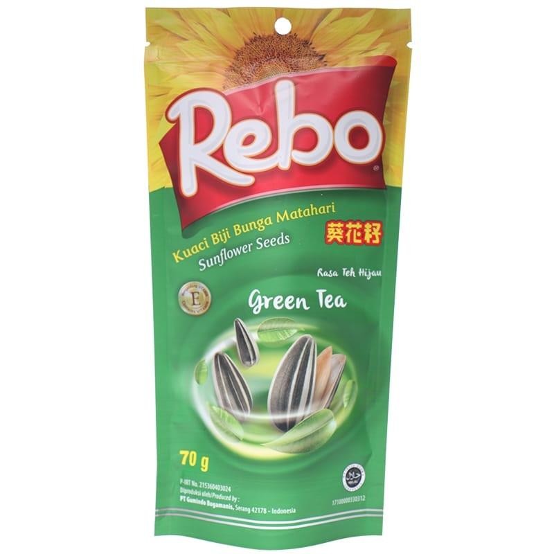 

Rebo Kuaci Biji Bunga Matahari Green Tea 70g