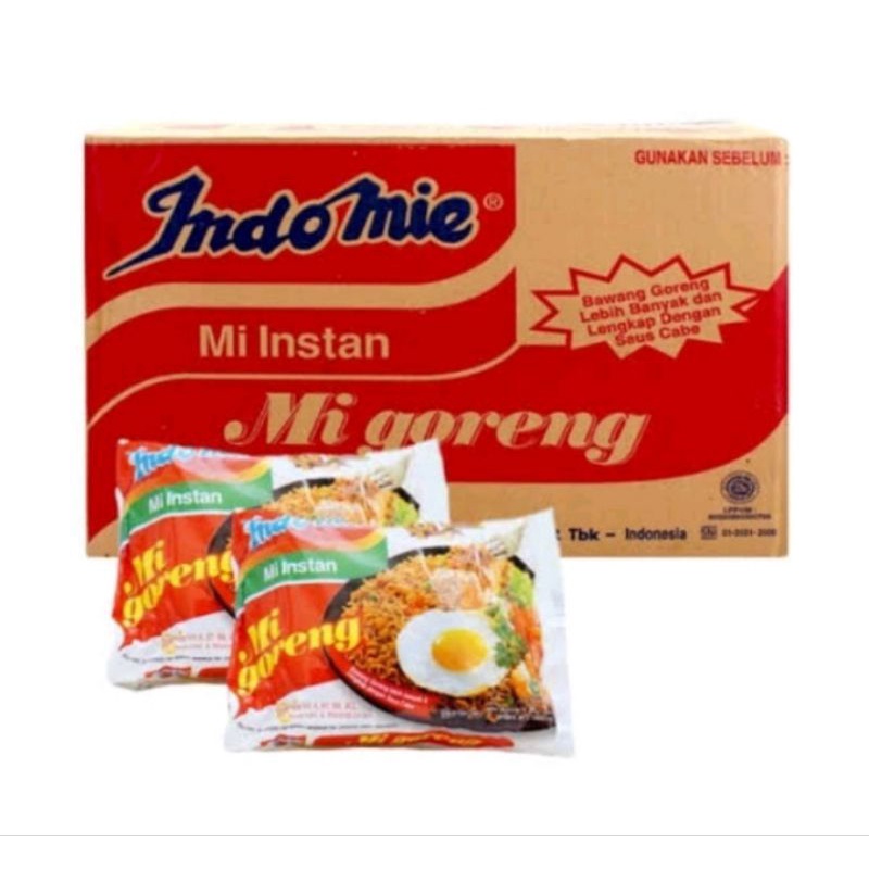 

Indomie Mie instan | Goreng dan Kuah 1 dus isi 40pcs