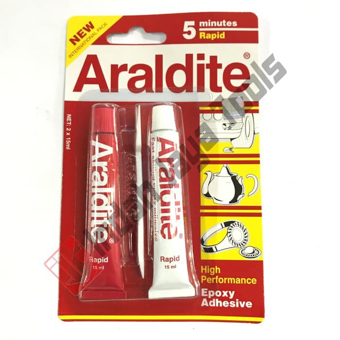 

Araldite Merah 5 Menit Rapid - Lem Epoxy Besi