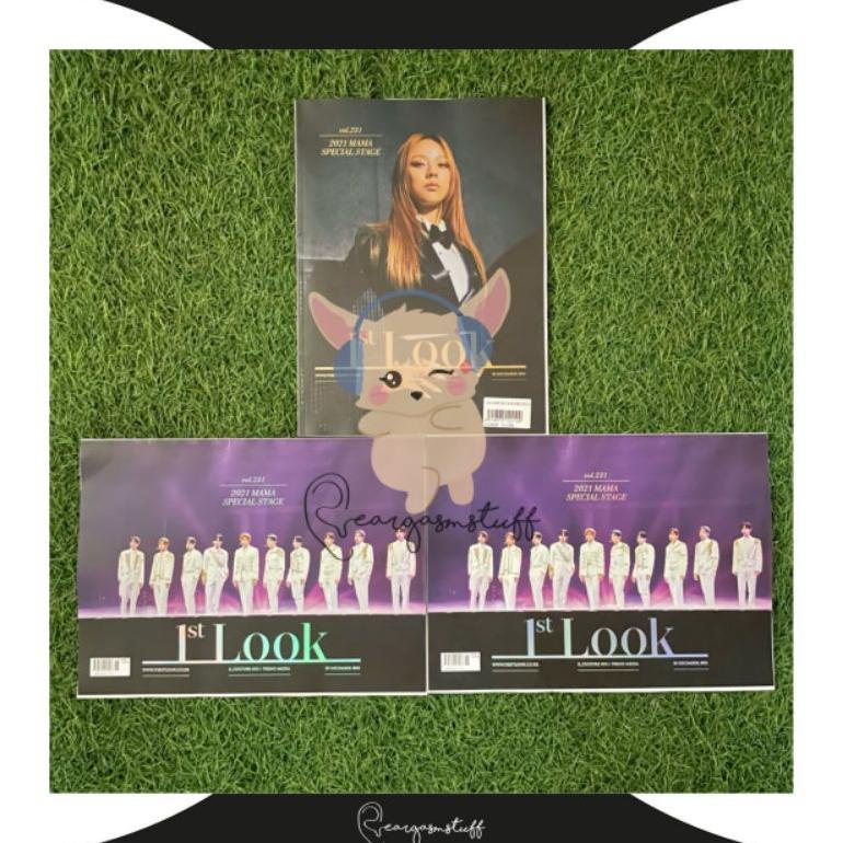 Barang Bagus Ready Stock 1St Look Magazine January 2022 / Wanna One / Lee Hyori / Han Jimin / Han Se