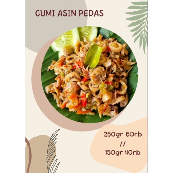 

Cumi Asin Pedas