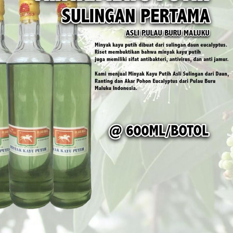 Minyak kayu putih Lomba kuda asli ambon 600ml