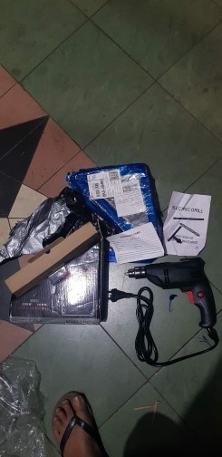 Mesin Bor 10mm Variable Speed Kanan Kiri Harga Ekonomis Hyuga Japan