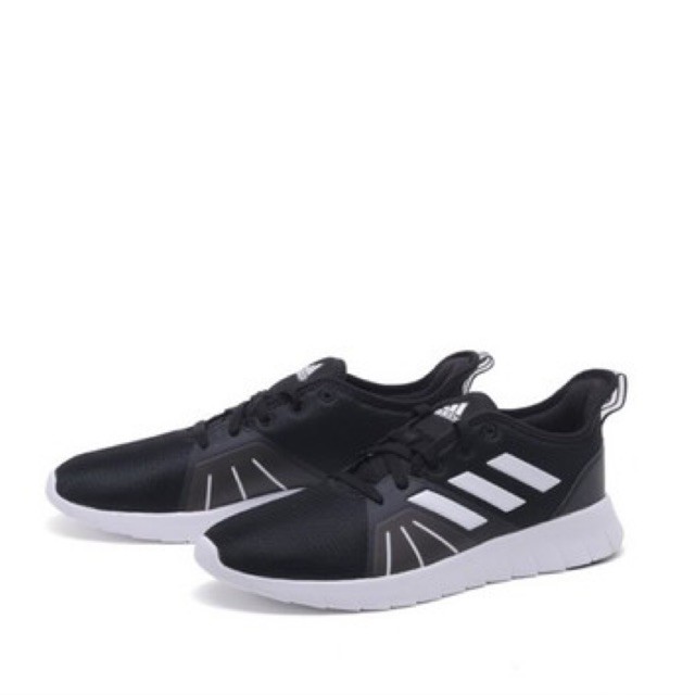 New Adidas Asweerun 2.0 Men's Running Shoes - CORE BLACK / CLOUD WHITE [BNIB]