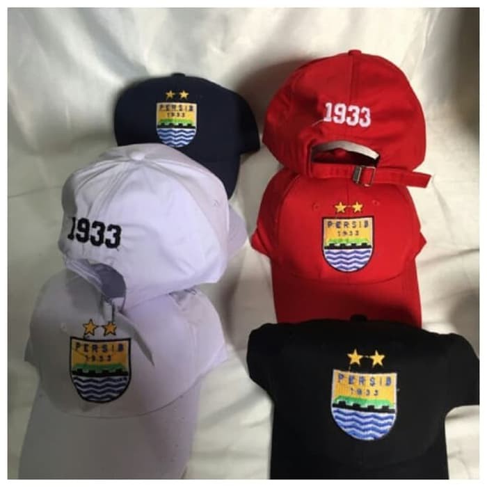 TOPI PERSIB BORDIR topi baseball premium  persib bobotoh