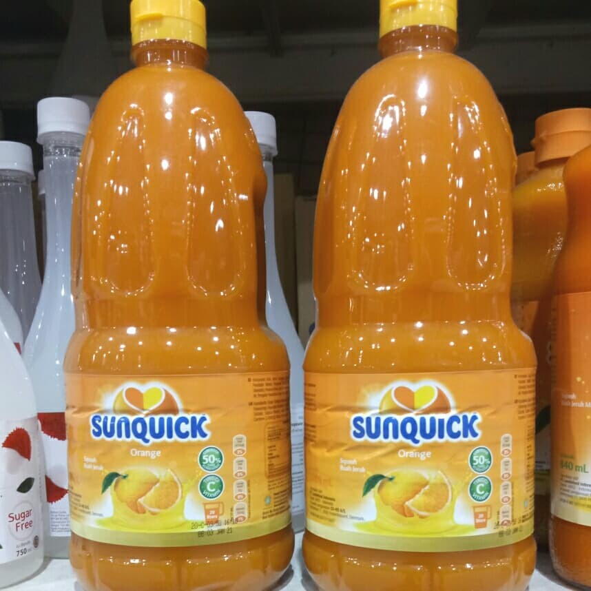 

sunquick jeruk 2lt sirup syrup orange juice