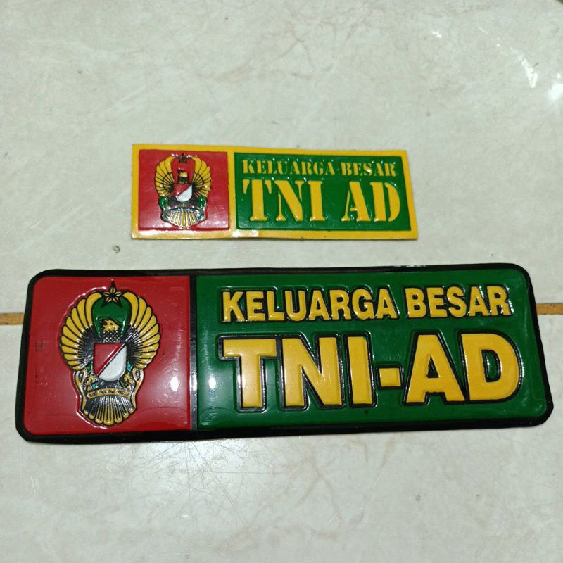 STIKER MOBIL /MOTOR/TNI-AD