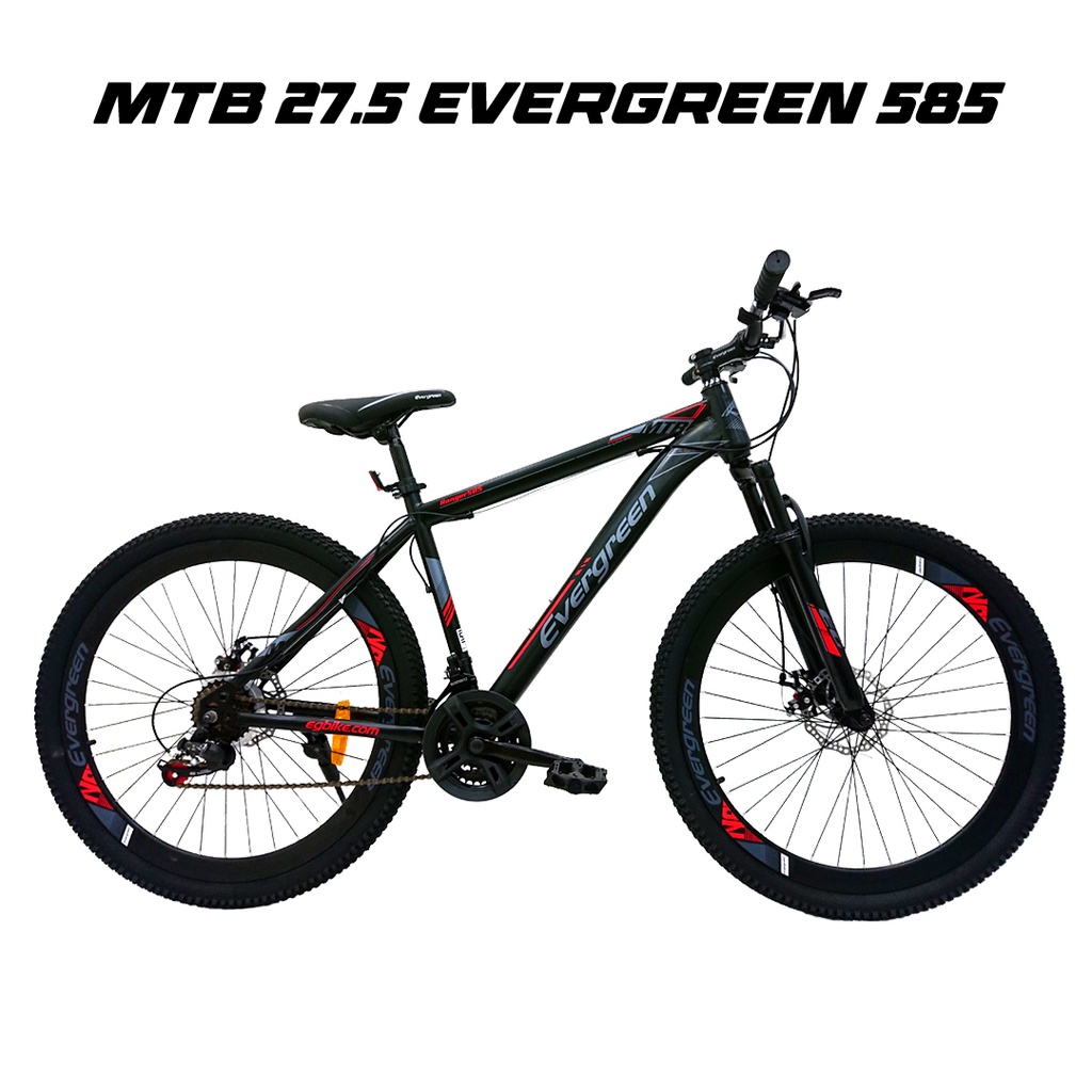 ❤Bazar❤ SEPEDA MTB SEPEDA GUNUNG 27.5 INCH EVERGREEN RANGER 585