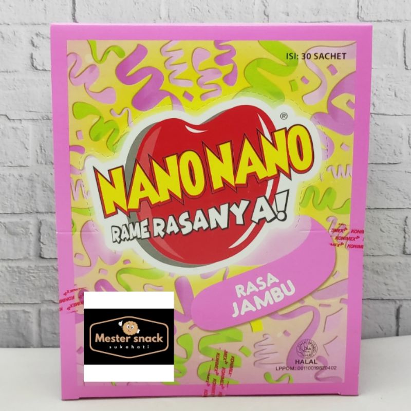 Permen Nano Nano isi 30 sachet