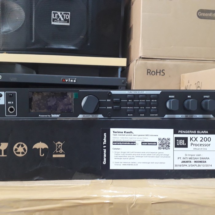 DIGITAL PROSESSOR JBL KX200 ORIGINAL / PROCESSOR JBL KX 200