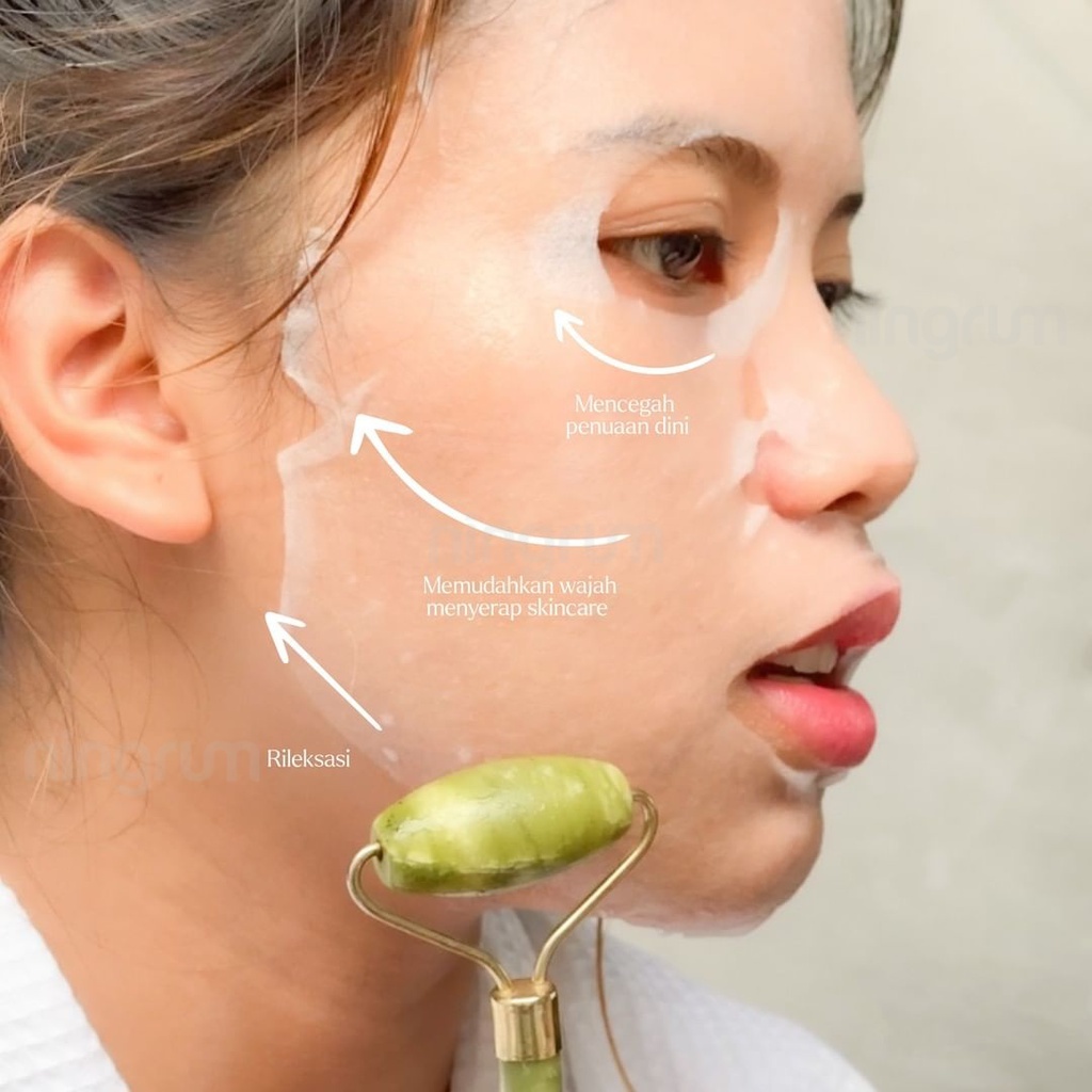 Ningrum - Sheet Mask Salsa Masker Wajah Daily Korea Skincare Plaint Mask - 5414