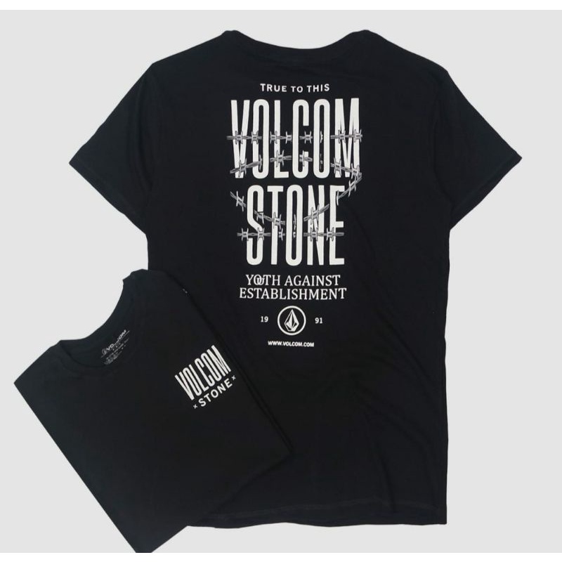 moxsa second store-kaos pria volcom kaos volcom pria kaos lengan pendek pria