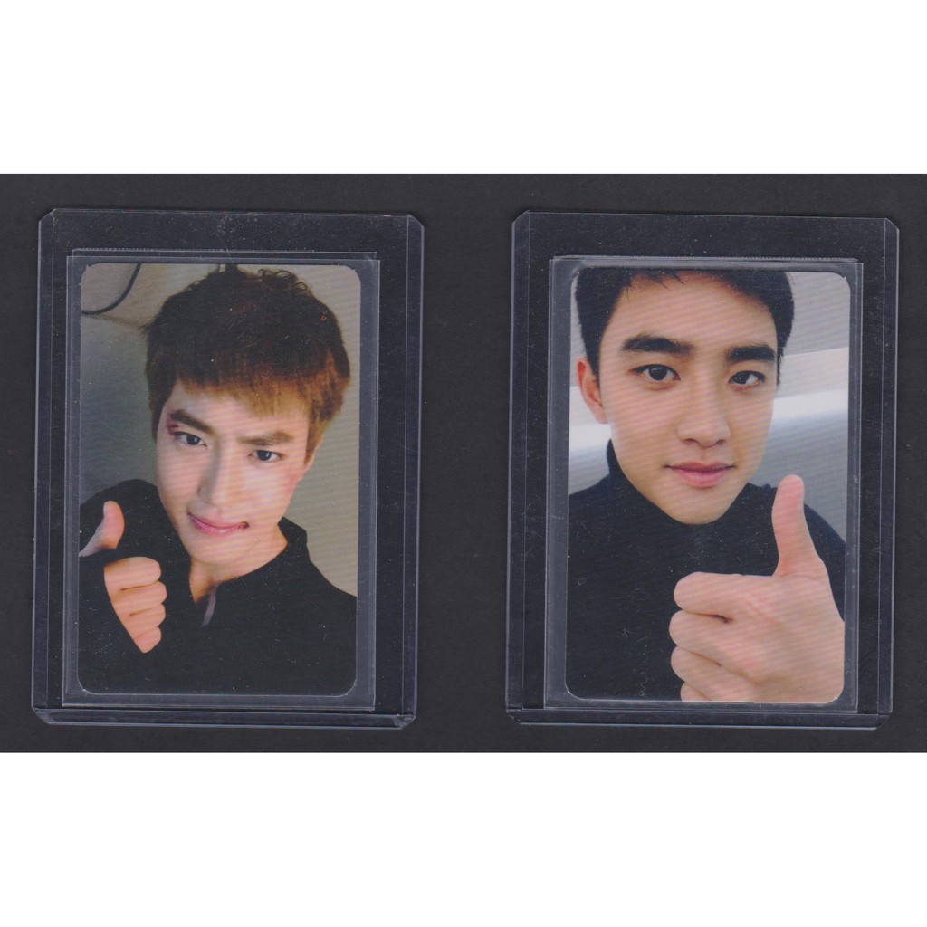 OFFICIAL EXO SING FOR YOU PHOTOCARDS
