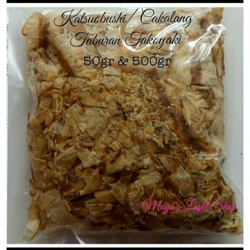 

Katsuobushi / ikan cakalang asap 500gr taburan takoyaki okonomiyaki
