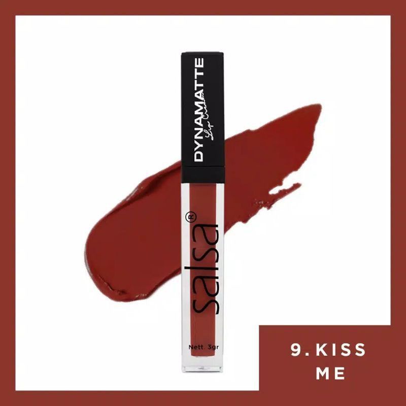 LIPCREAM DYNAMATTE SALSA || SALSA Lip cream Dynamatte