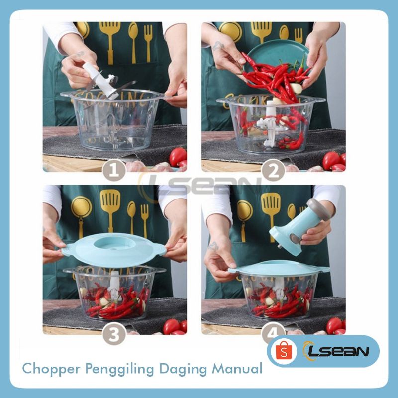 CHOPPER BLENDER MANUAL | PENGGILING DAGING MANUAL