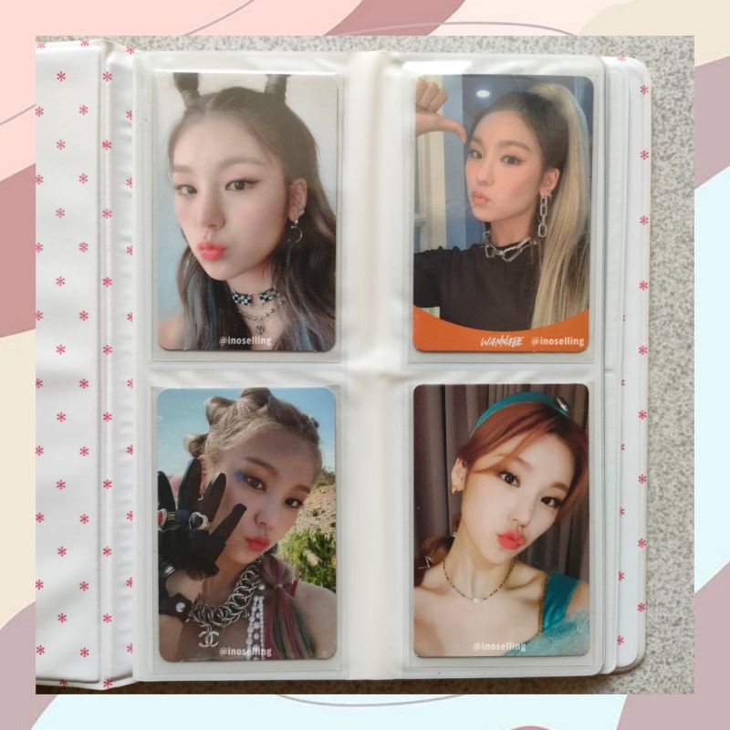 [BOOKED] YEJI ITZY PHOTOCARD ICY WANNABE NBD MAY GUESS WHO