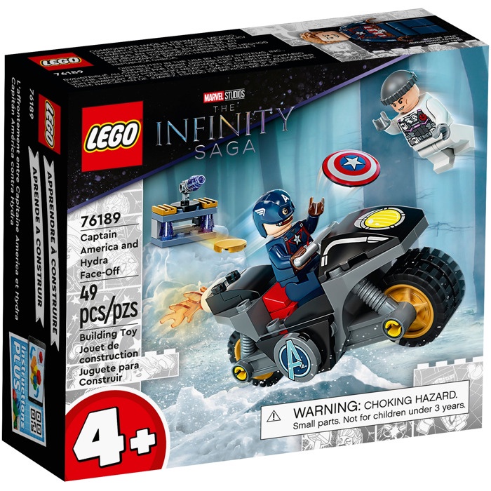 LEGO 76189 Marvel Captain America and Hydra Face-Off