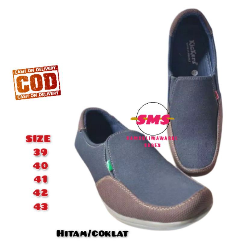 SEPATU PANTOPEL/BUSTONG SLIP ON