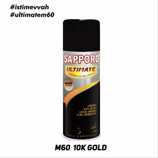 SAPPORO ULTIMATE M60 10K GOLD