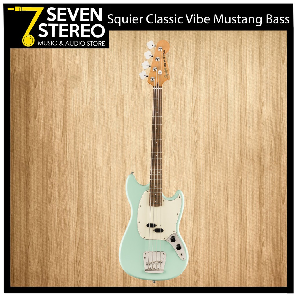 Squier Classic Vibe '60s Mustang Bass Seafoam Green