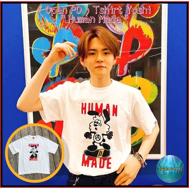 [ PO ] T-SHIRT YOSHI TREASURE " HUMAN MADE "