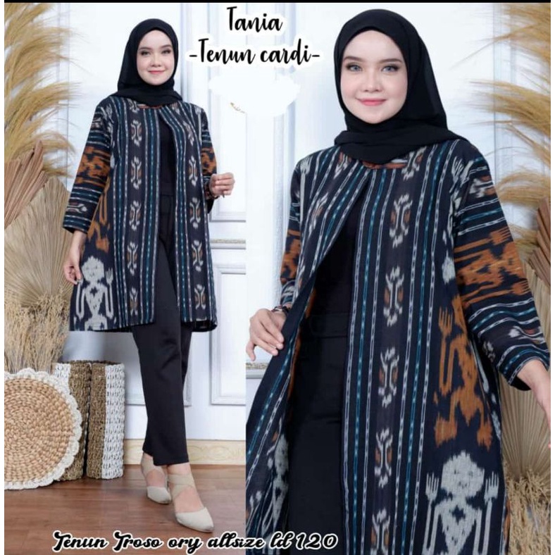 OUTER TENUN ETNIK HALUS