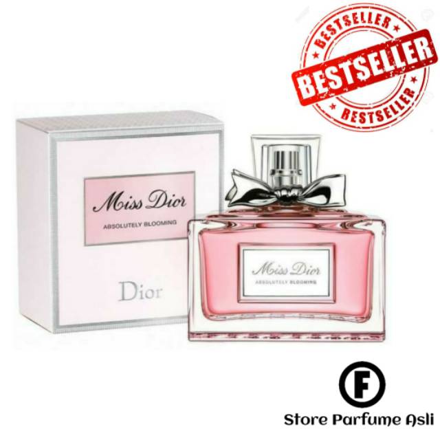 Parfum Original Mis Dior Absolutely Blooming Christian Dior Parfum Wanita Edp 100ml